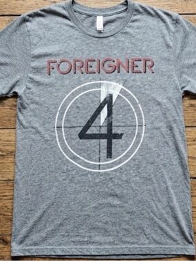 Foreigner Tour Shirt women’s size medium